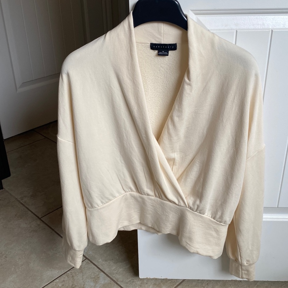 Sanctuary Cream Top - M